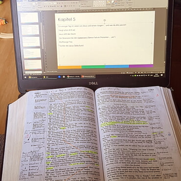Bibelstunden Vorbereitung